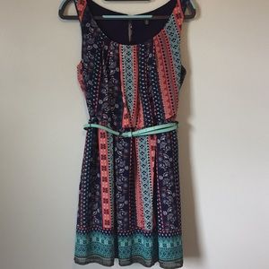 Spring Dress with belt